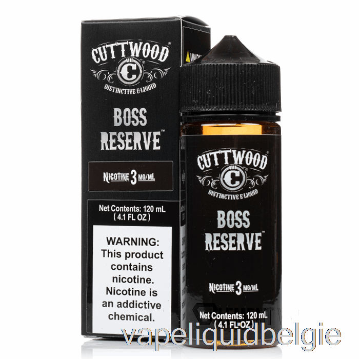 Vape Liquid Boss Reserve - Cuttwood E-vloeistof - 120 Ml 6 Mg